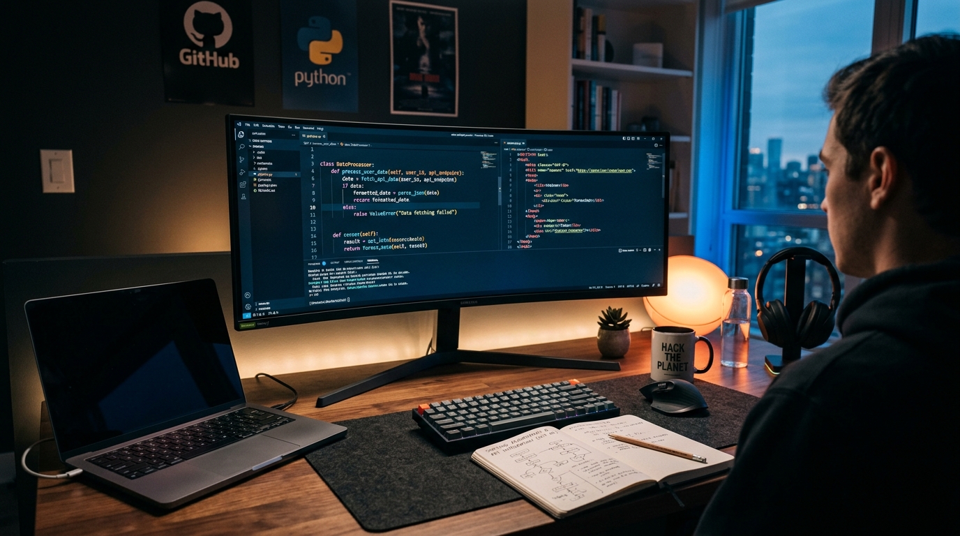 Coding study workspace